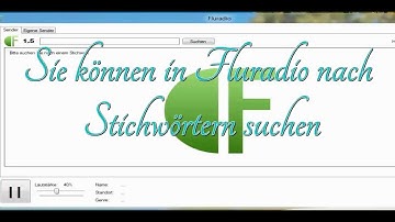 Fluradio 1.5.1 Webradio Internetradio programmiert mit Visual Basic 2010 express