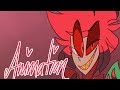 Alastor tries to be nice to angel hazbin hotel  fan animation