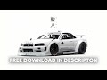 White gtr r34  lofid wallpaper engine