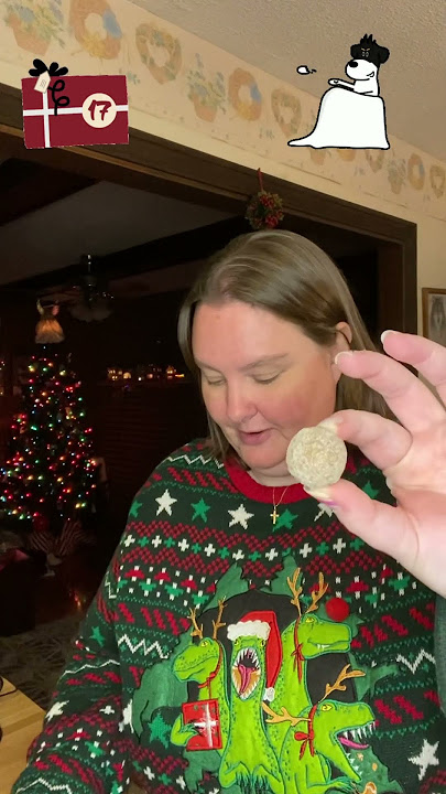 Day 17 Opening our Chocolate Truffle Advent Calendar