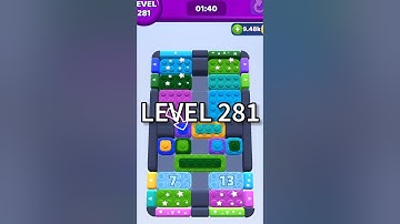 Color Block Jam 281.  #gaming #gamewalkthrough #gametips