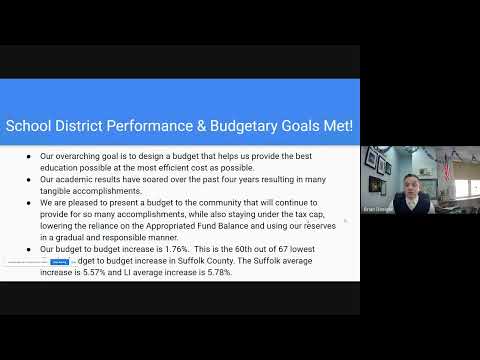 Shelter Island School 2023-2024 Public Budget Hearing - May 8, 2023