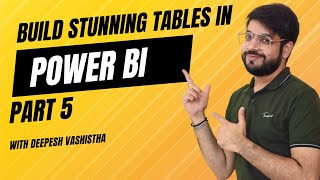 Power BI Sales Report Development | Creating a Detailed View with Table Visual | Part 5