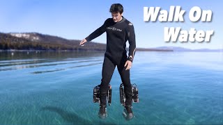 I Built Shoes To Walk On Water!