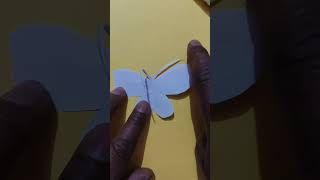 make a butterfly with a paper #easylearning #activity