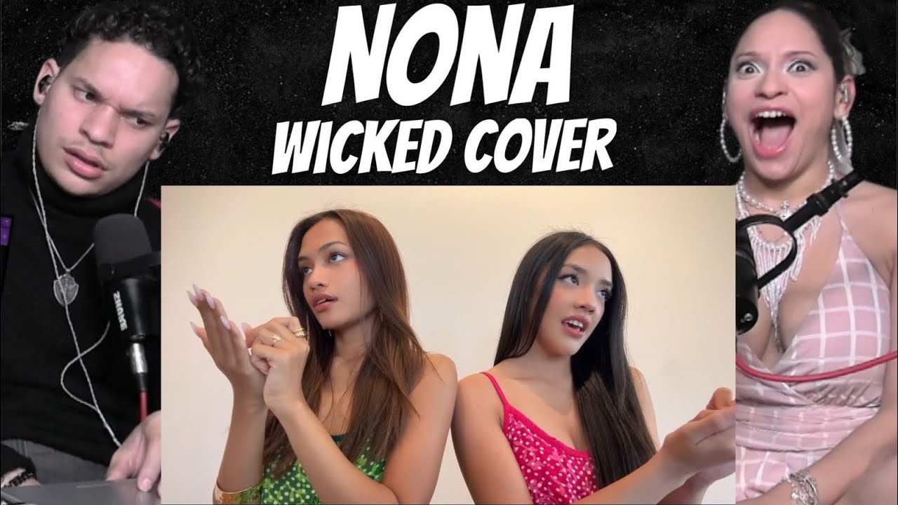 Waleska & Efra react to NO NA Wicked cover-What is this feeling 