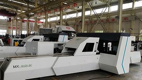 MX 602K 8C CNC busbar punching and shearing machine delivered to Canadian customer