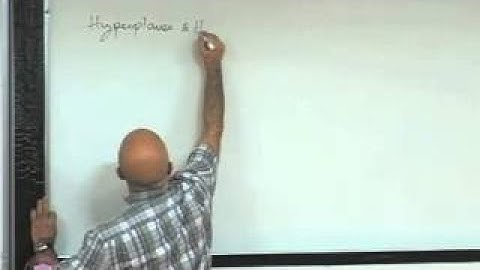IE513 20170216 LECTURE09n Convexity, hyperplanes, half spaces