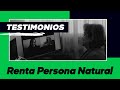 Testimonios Curso Presencial Renta Persona Natural (Abril 10 de 2022)