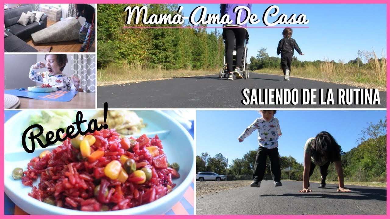 MAMÁ-AMA DE CASA EN🇺🇸|RECETA SALUDABLE PARA BEBÉ|EJERCICIOS CON MI BEBÉ|VLOGS|