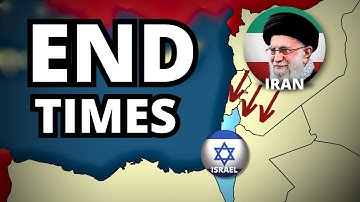 Map of Israel in Bible Prophecy (Ezekiel 38)