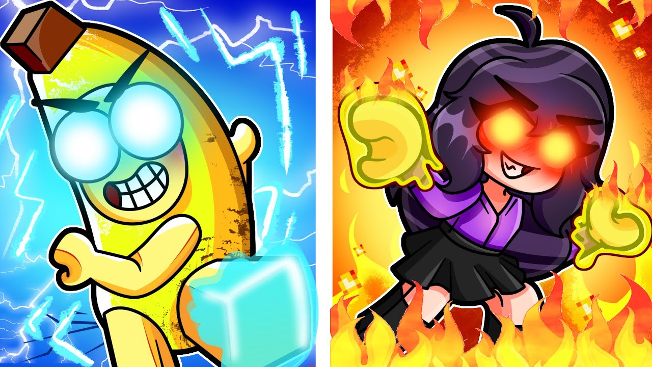 FIGHTING MY SISTER In Roblox ELEMENTAL POWERS TYCOON!
