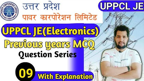 Class-09 | UPPCL Je electronics Preparation | uppcl je electronics previous year question paper