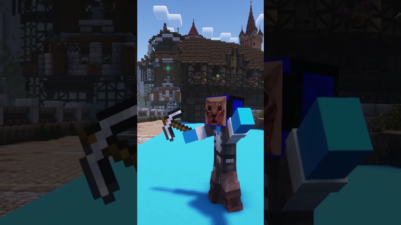Minecraft, But you CAN'T cross this LINE...