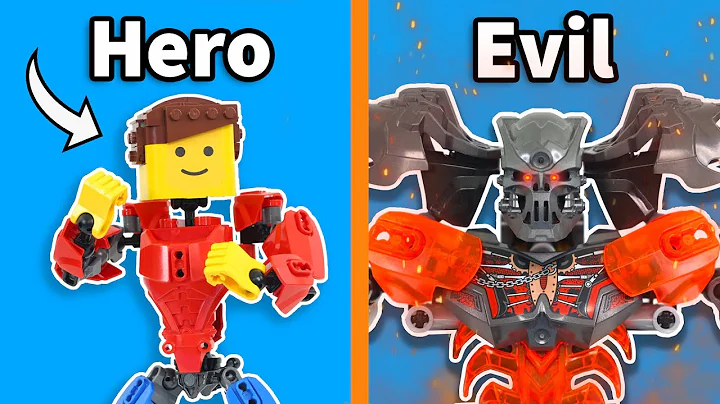 I Built LEGO Action Figures...