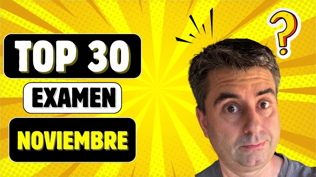 30 PREGUNTAS difíciles EXAMEN 2025