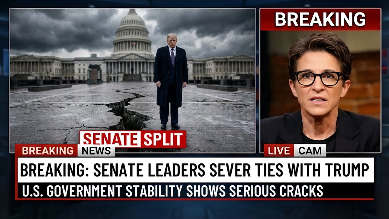 BREAKING: Senate Leaders SEVER TIES with Trump as U.S. Government Stability Shows Serious Cracks