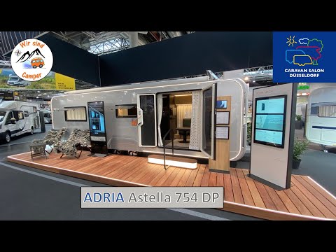 Vorstellung des Adria Astella 754 DP auf dem Caravan Salon 2020