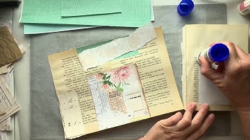 ‘Craft With Me’ - Wonderland Journal - ‘I Just Want To Collage’ - Book Page Snippet Roll