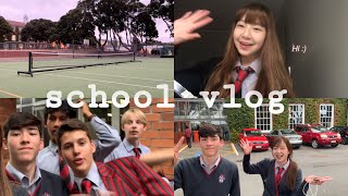 School vlog, meet my friends!🍂 | ไปโรงเรียนกัน,แนะนำเพื่อนๆ🇳🇿