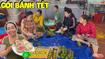 Gói Bánh Tét Dì Hương Yến Báo Trỗ Tài Gói Hơn 50 Đoàn Bánh Tét Và Cái Kết