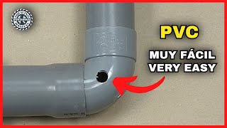 How to CHANGE PVC ELBOW without Escape (STEP BY STEP)