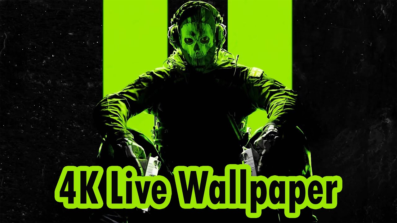 FHD 60FPS Live Wallpaper | Green Ghost (BO3) - YouTube