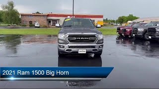 2021 Ram 1500 Big Horn Portage  Baraboo  Pardeeville  Endeavor  Madison