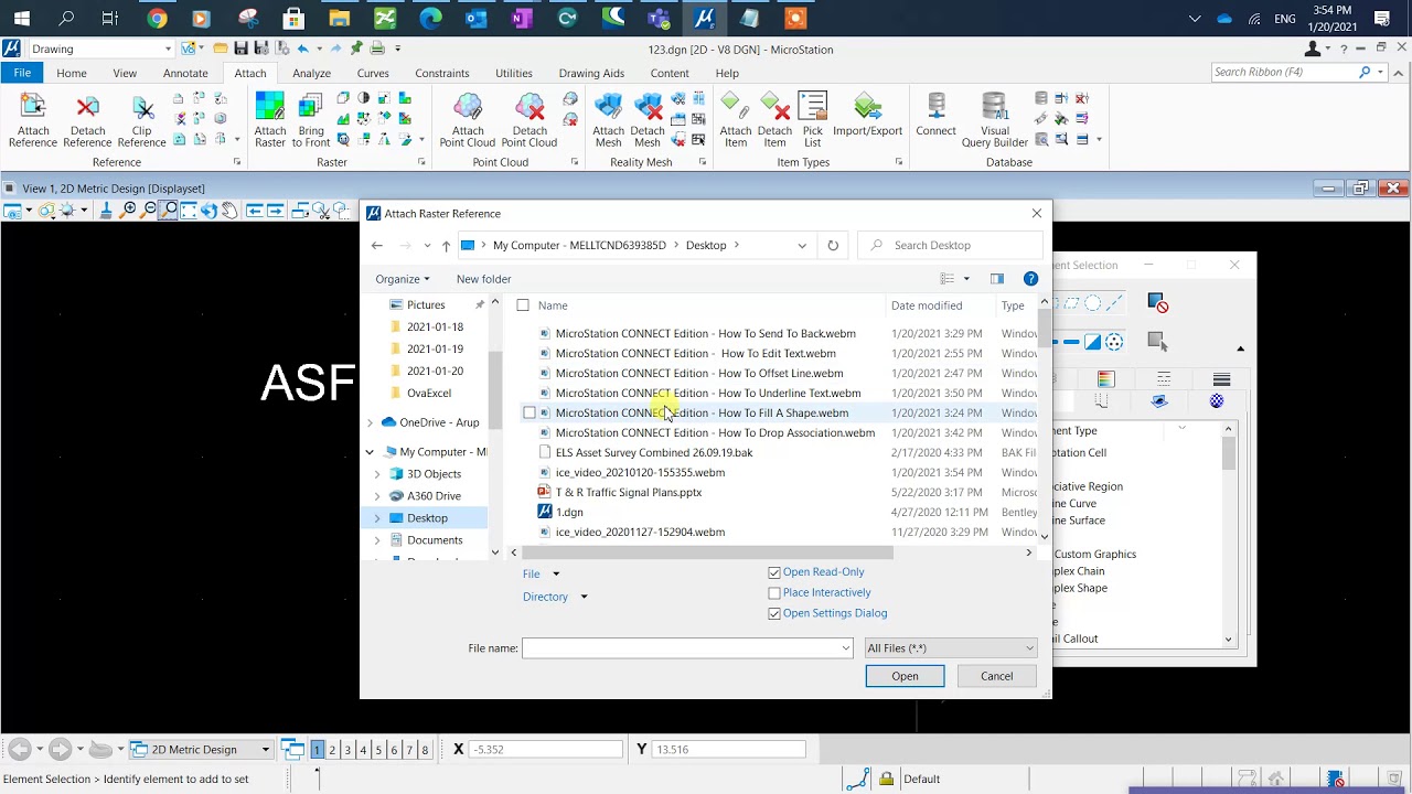 MicroStation CONNECT Edition How To Attach An Image YouTube MicroStation CONNECT Edition How To Attach An Image YouTube