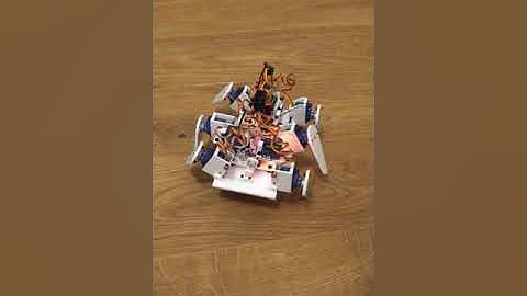 Hexapod programmed in Open TX