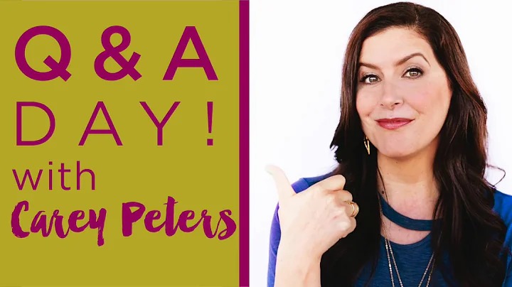Q&A DAY with Carey Peters
