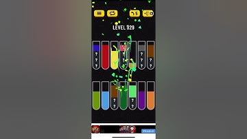 Water Sort Puzzle level 929