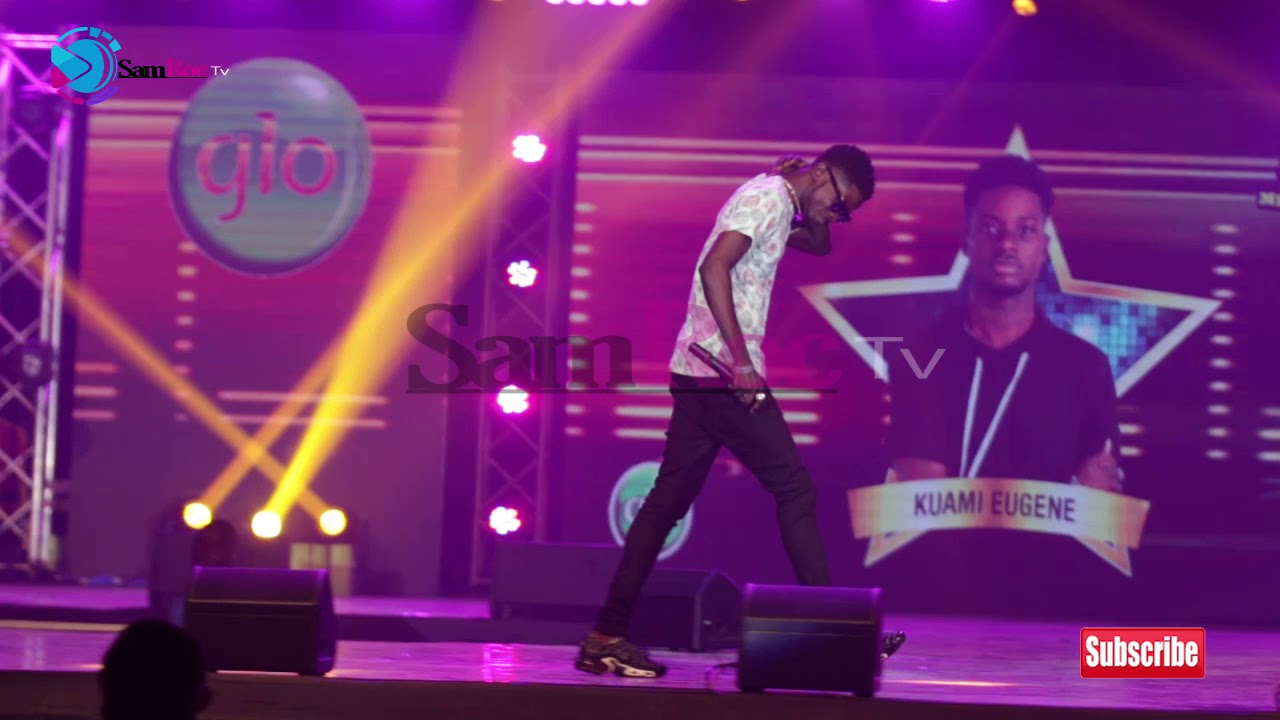 Kuami Eugene performance at Glo Mega Music - YouTube
