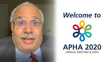 Welcome to APHA 2020