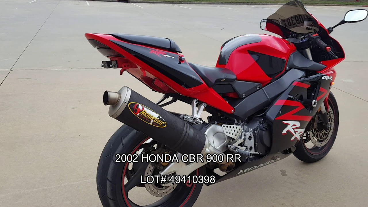 Honda cbr900rr 2002