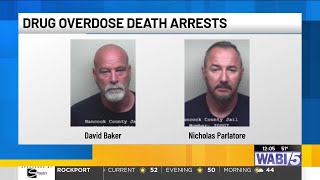 Two Hancock County men charged in fatal drug overdose case