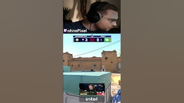 ohnepixel reacts magisk 1v4 #csgo #csgocommunity #funnymoment #ohnepixelbest