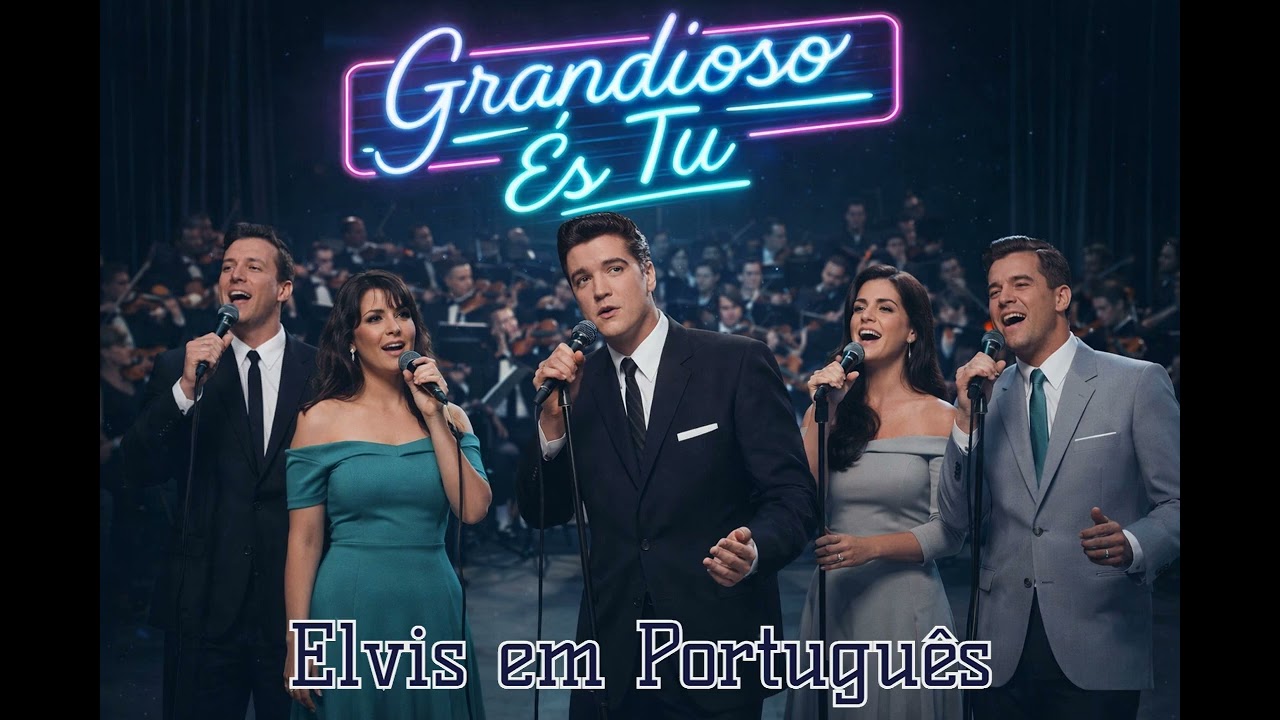 Grandioso És Tu - Elvis (Cover)  - Louvores Remaster