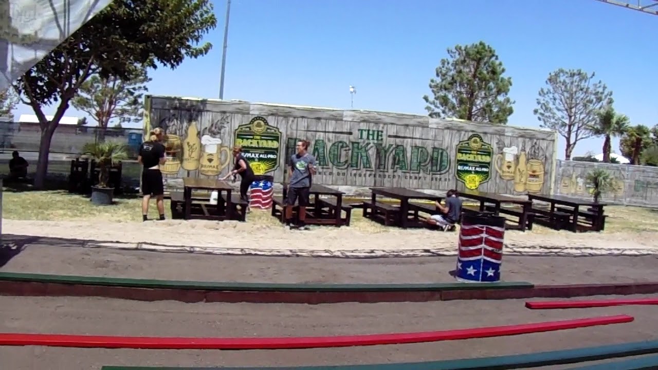 Bocce Ball Court Construction Day 5 AV Fair Grounds - YouTube