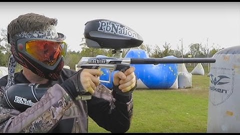 New Planet Eclipse CSR - Paintball shooting video