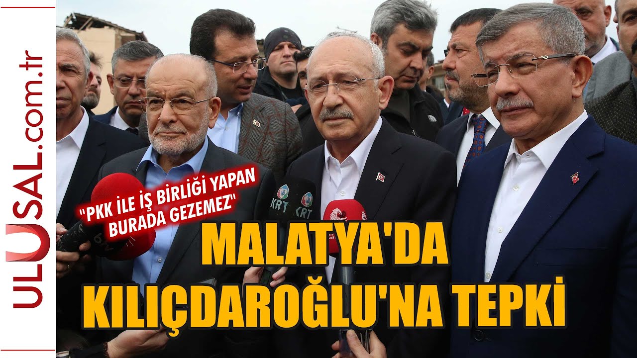 ⁣Malatya'da Kılıçdaroğlu’na tepki:
