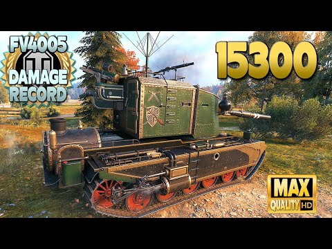 Видео: Новый рекорд повреждений FV4005 - World of Tanks