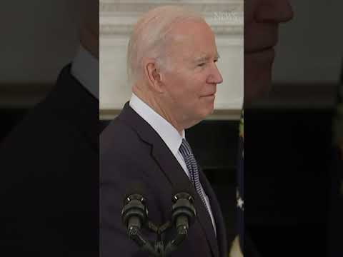 Here's the reason why President Joe Biden's voice sounds different #shorts