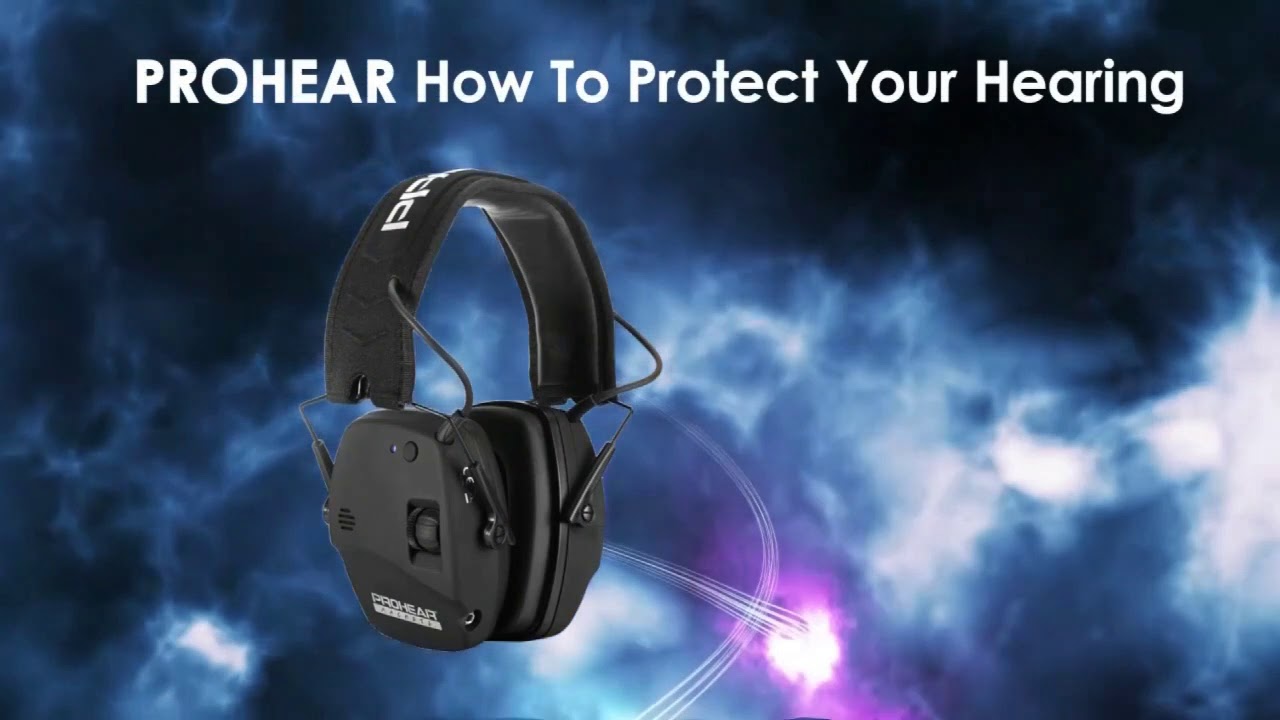 PROHEAR Bluetooth Hearing Protector for Shooting/Hunting YouTube
