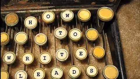 Journalism 101: How to write a lead