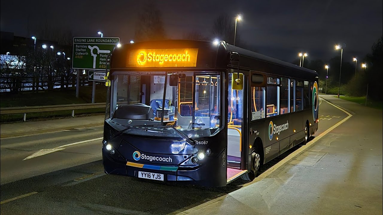 The Stagecoach Trial Livery Ep2 | Stagecoach Yorkshires Alexander Dennis Enviro200MMC 26087 YY16 YJS