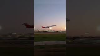 Air Nostrums Crj1000 Taking Off