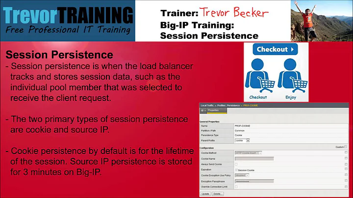 Session Persistence  | Video 22 | Free F5 LTM load balancer training videos