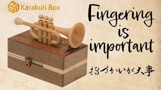 Trumpet - Karakuri box