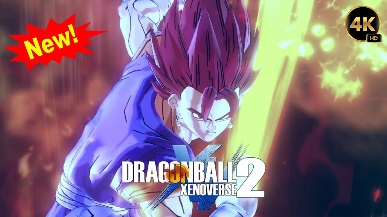 *NEW* Vegito (Super Saiyan GOD) MOD SHOWCASE DRAGON BALL XENOVERSE 2 REVAMP (Link in Description)